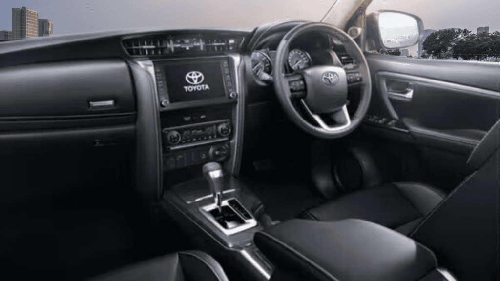 Toyota Fortuner Leader Edition Interior