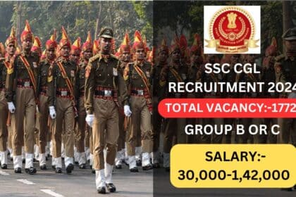 SSC CGL Recruitments 2024