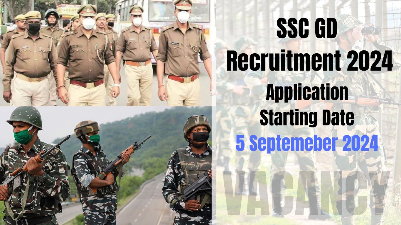 Application Starting Date 5 Septemeber 2024