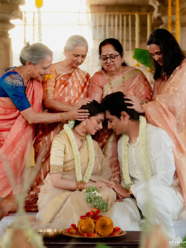 Aditi Rao Hydari, Siddharth get married see wedding photographs