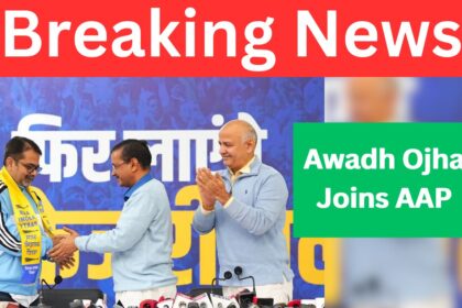 Awadh Ojha Joins AAP