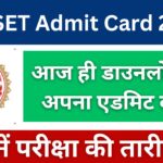 MP SET Admit Card 2024