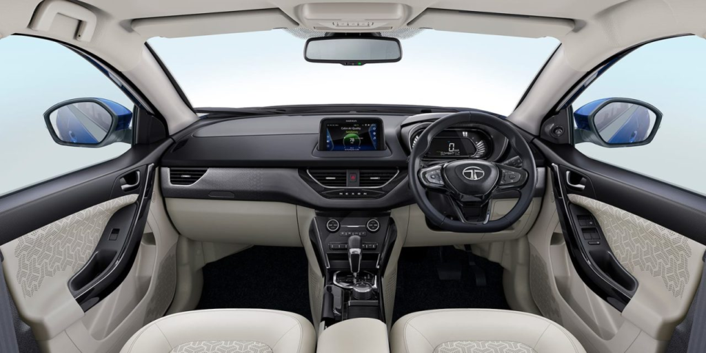 tata nexon interior