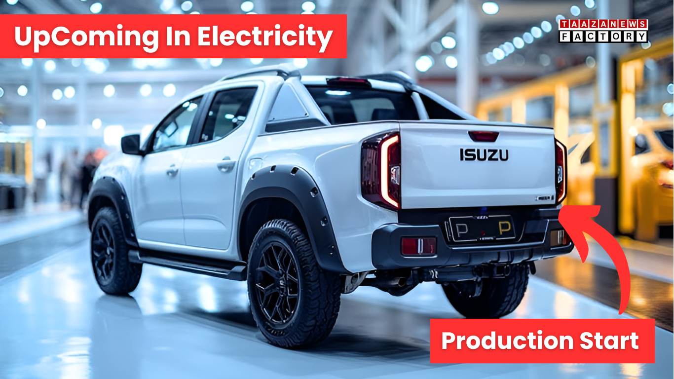Isuzu D-Max now also runs on electricity