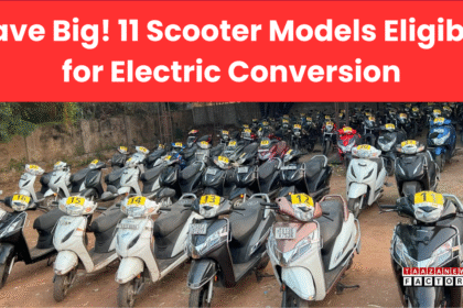 Save Big! 11 Scooter Models Eligible for Electric Conversion