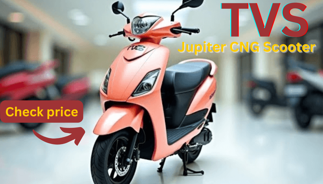 CNG Scooter TVS Jupiter Mileag TVS Jupiter CNG Launch