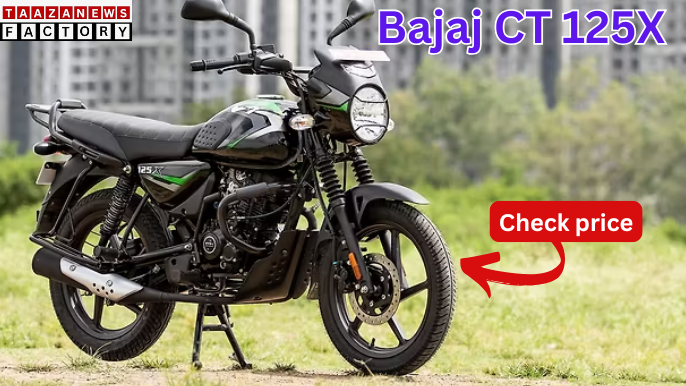 Bajaj CT 125X125cc Commuter Motorcycle Affordable Motorcycle with High Mileage