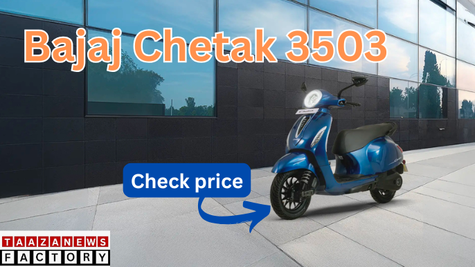 Bajaj Chetak 3503 Electric Scooter Affordable Electric Mobility