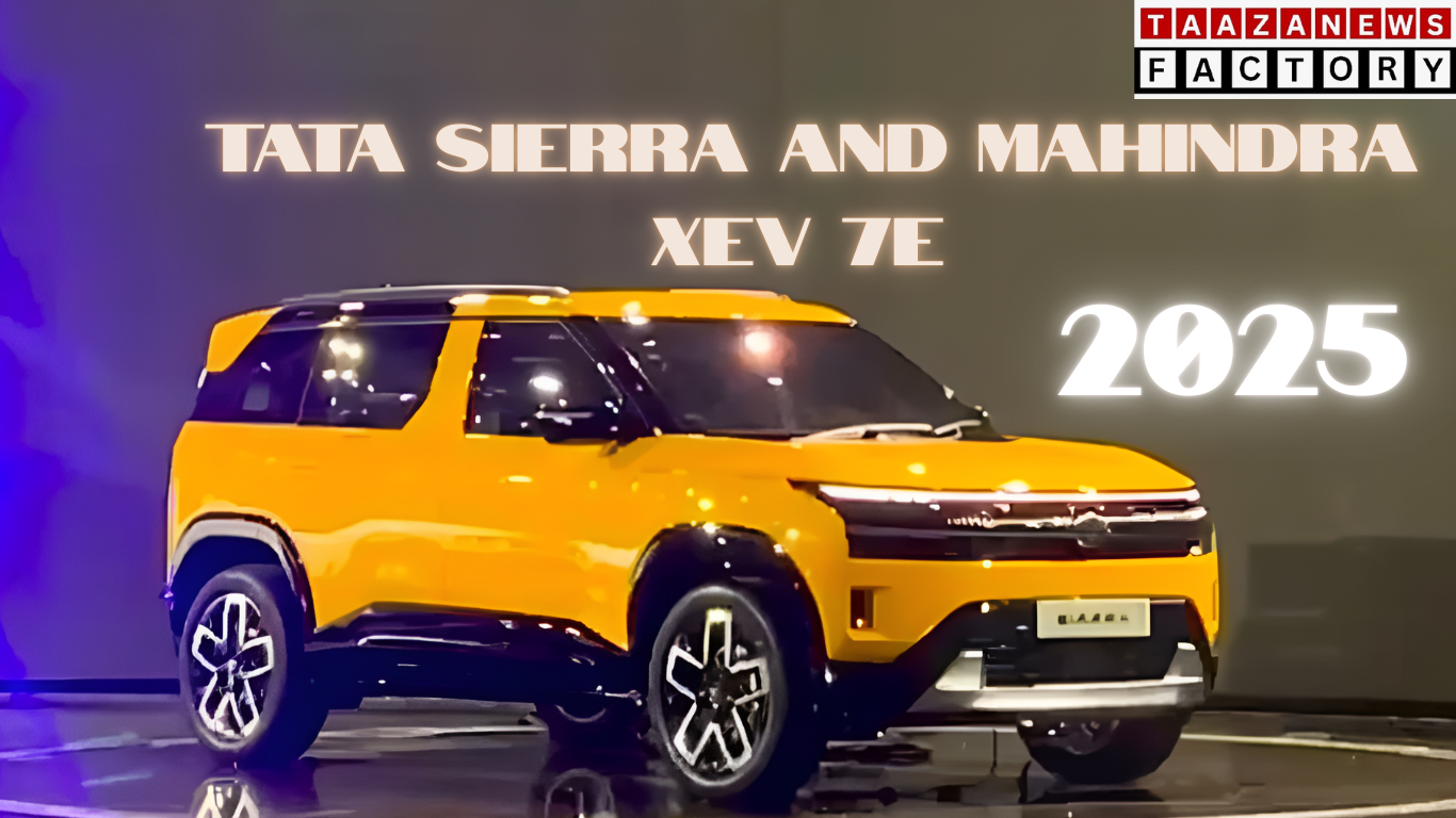 Tata Sierra Mahindra XEV 7eIndian SUV market