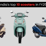 India's top 10 scooters in FY25