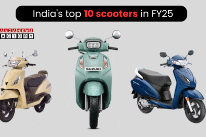 India's top 10 scooters in FY25