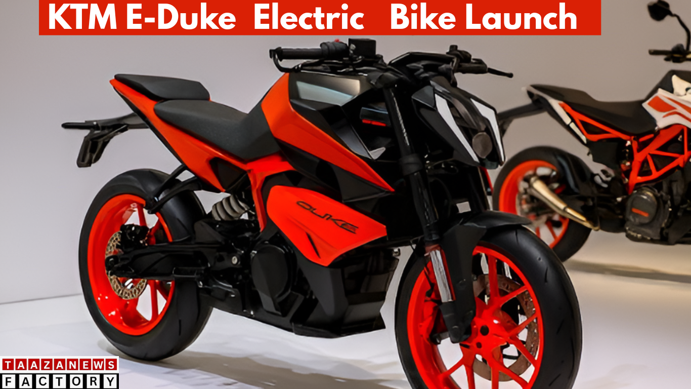 KTM E-DukeKTM Electric Bike LaunchKTM E-Duke Electric Bike