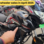 Honda two-wheeler sales in April 2025