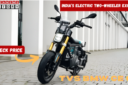 Electric two-wheeler exportsTVS BMW CE 02 India EV Exports 2025