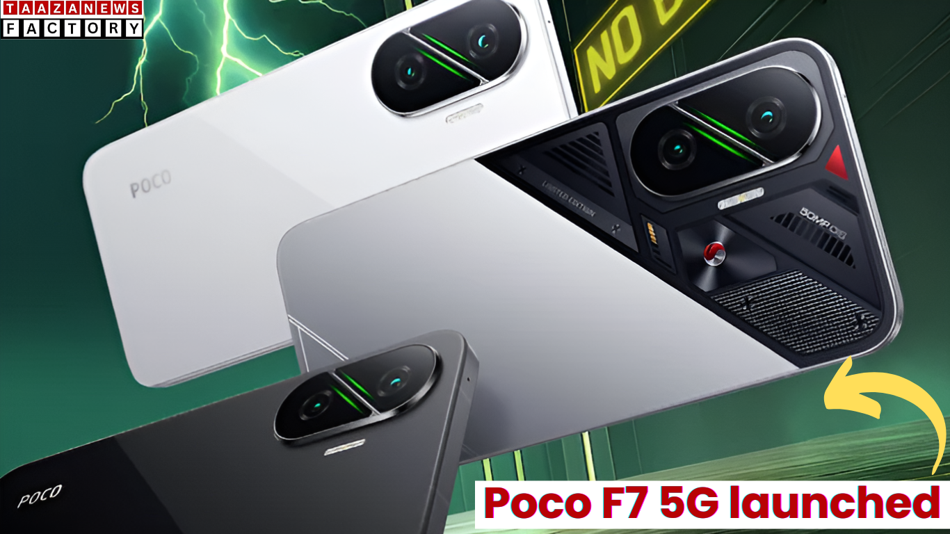 Poco F7 5G Poco F7 5G launched in India Poco F7 5G features