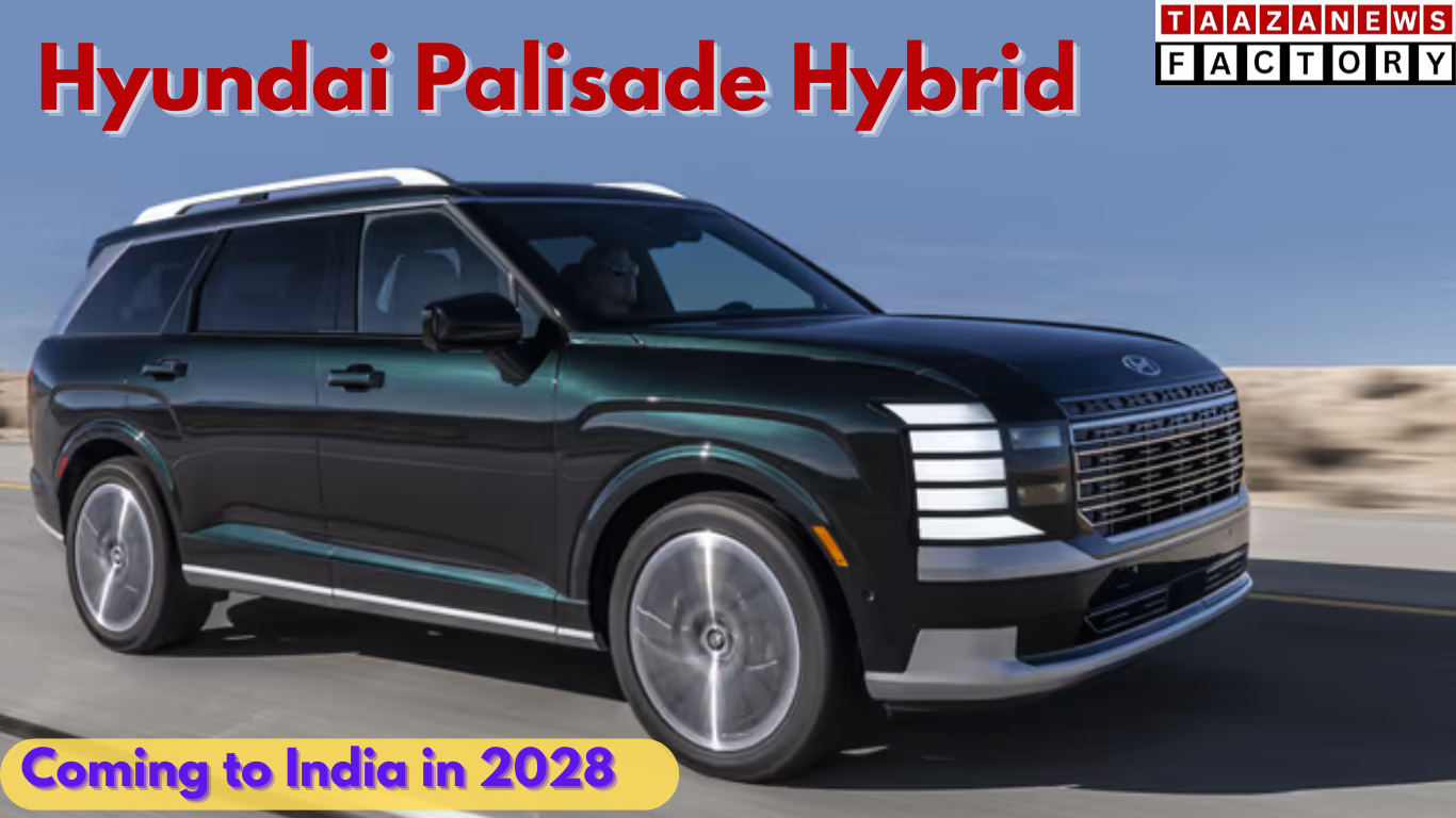 Hyundai Palisade Hybrid 8-seater SUV Benefits of hybrid