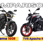 Hero Xtreme 160R Hero Xtreme 160R vs TVS Apache RTR 160 4V Best bike under 1.5 lakh 2025