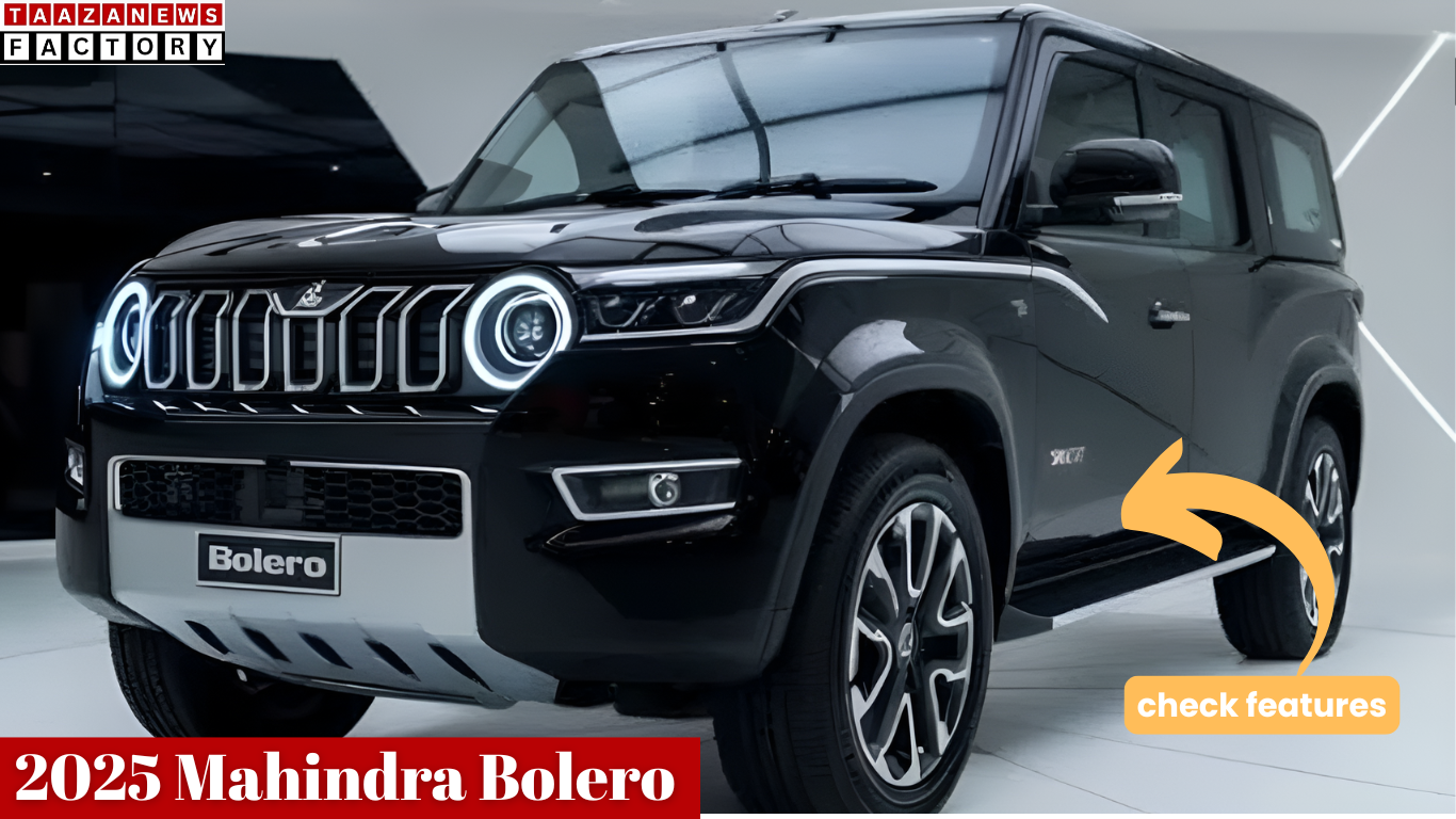 2025 Mahindra Bolero Mileage Mahindra Bolero 2025 affordable SUV